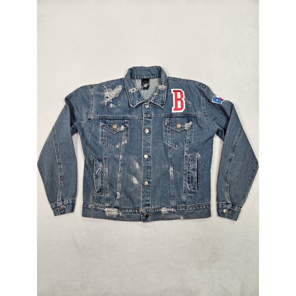 Beyonce' Formation Tour Denim Jacket (2024) Distressed Size Small Made In USA - Picture 2 of 9